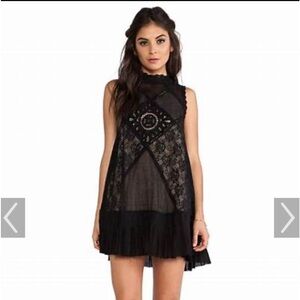 Free People - Black Angel Flowy Dress /NWT